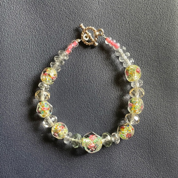 Brand New Romantic Style, Crystal & Fine Beads Bracelet - Picture 12 of 13